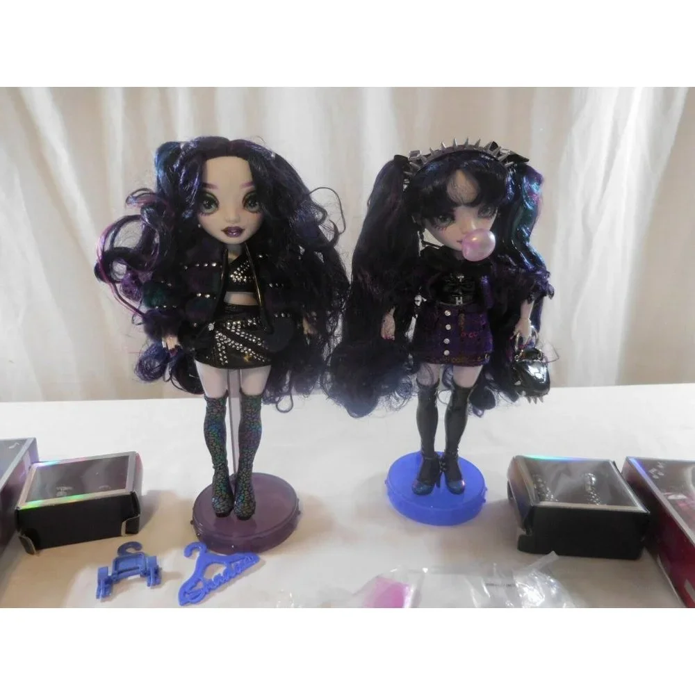 Rainbow High Shadow High Special Edition Twins- 2-Pack‎ Fashion Doll. Purple & &